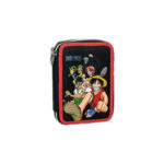 Trousse garnie 2 compartiments zippés ONE PIECE