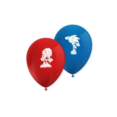 8 ballon 8 ballons latex SONIC – Image 1