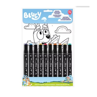 Set de coloriage magique BLUEY
