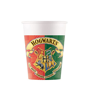 8 TIMBALES 8 timbales à jeter HARRY POTTER Hogwarts – Image 1