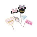 Kit d'accessoires photomaton MINNIE (6PCS)