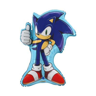 ballon alu 71 Ballon aluminium géant SONIC (71cm) – Image 1