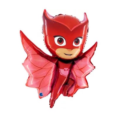ballon bibou 94 Ballon aluminium géant Bibou PYJAMASQUES (94cm) – Image 1