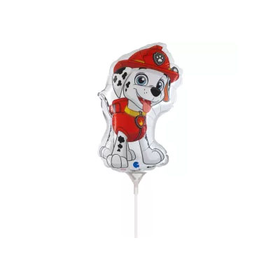 mini ballon marcus Mini ballon aluminium Marcus PATPATROUILLE – Image 1