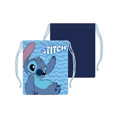 sac a gouter bleu Sac à goûter STITCH (bleu) – Image 1