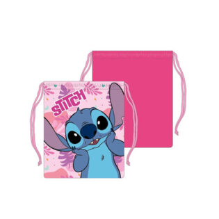 Sac à goûter STITCH (rose)