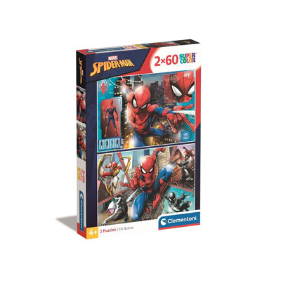 2 puzzles 2 puzzles 60pcs SPIDERMAN – Image 1