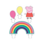Set de 4 bougies PEPPA PIG
