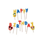 Bougies Happy Birthday MICKEY
