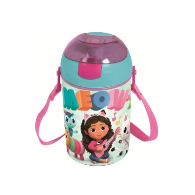gourde pop up 450 Gourde pop up GABBY ET LA MAISON MAGIQUE (450ml) – Image 1