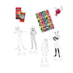 Kit d'activités pour anniversaire 24pcs MIRACULOUS LADY BUG