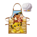 Set tablier + toque LE ROI LION