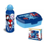 Coffret boîte à goûter + gourde aluminium SPIDEY