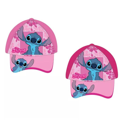 CASQUETTE ROSE Casquette STITCH (rose) – Image 1