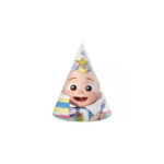 6 chapeaux de fête COCOMELON