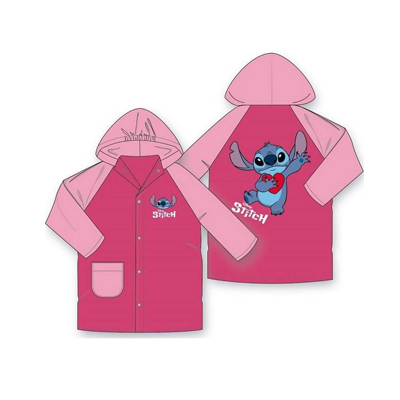 imperméable rose Imperméable STITCH (rose) – Image 1