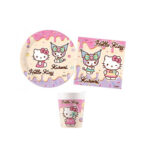 Kit éco HELLO KITTY pour 8 enfants