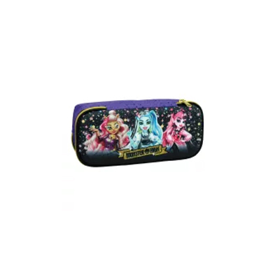 trousse 2 Trousse d'école 2 compartiments MONSTER HIGH – Image 1