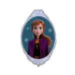 Ballon aluminium géant Anna REINE DES NEIGES 2 (90cm)