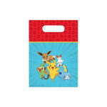 6 sacs à bonbon POKEMON
