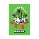 Couverture polaire MINECRAFT Creeper (vert)