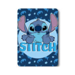 Couverture polaire STITCH (bleu)