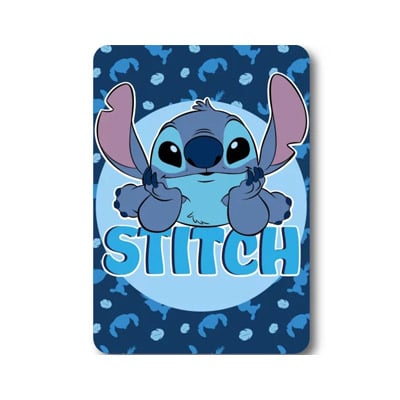 couverture bleu2 Couverture polaire STITCH (bleu) – Image 1