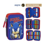 Trousse garnie 3 compartiments SONIC Prime