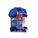 Couverture polaire avec capuche SPIDERMAN (microflannelle) – Image 2
