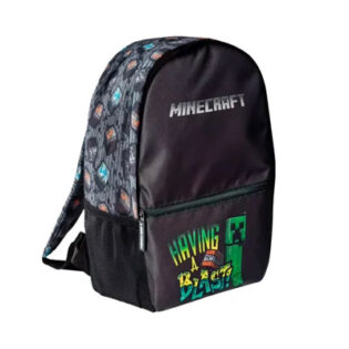 Sac d'école MINECRAFT (primaire-noir)