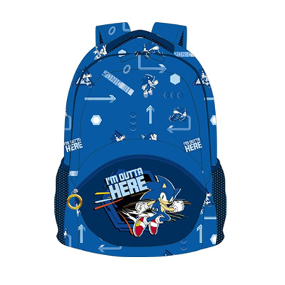 sac 42 outta Sac d'école SONIC Outta Here (primaire 42cm) – Image 1