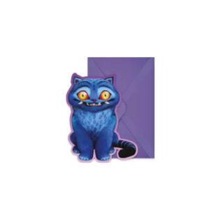 6 cartes d'invitation + enveloppes K-POP DEMON HUNTERS