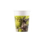 8 timbales à jeter SHREK