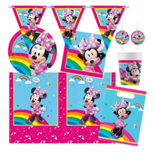 Pack XL MINNIE SMILE pour 6/8 enfants