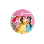 8 assiettes à jeter PRINCESSES DISNEY Create Your World (20cm)