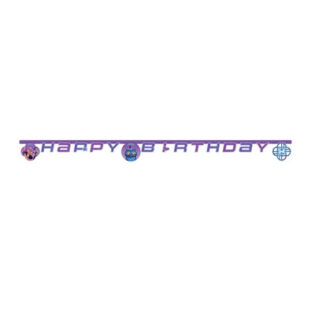 Guirlande décorative Happy Birthday K-POP DEMON HUNTERS