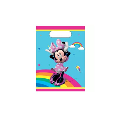 sacs 6 sacs cadeau ou bonbon MINNIE SMILE – Image 1