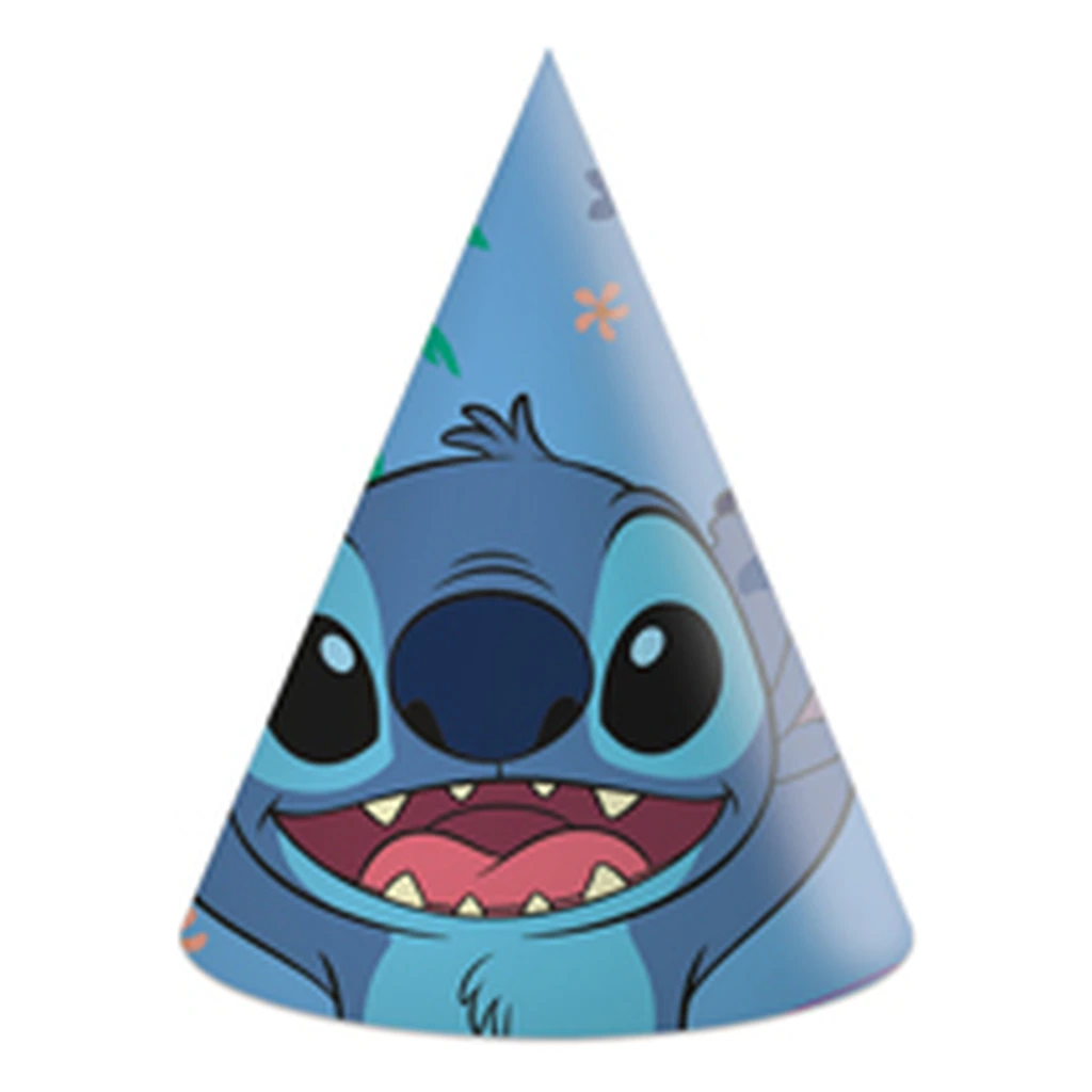 6 chapeaux de fête STITCH