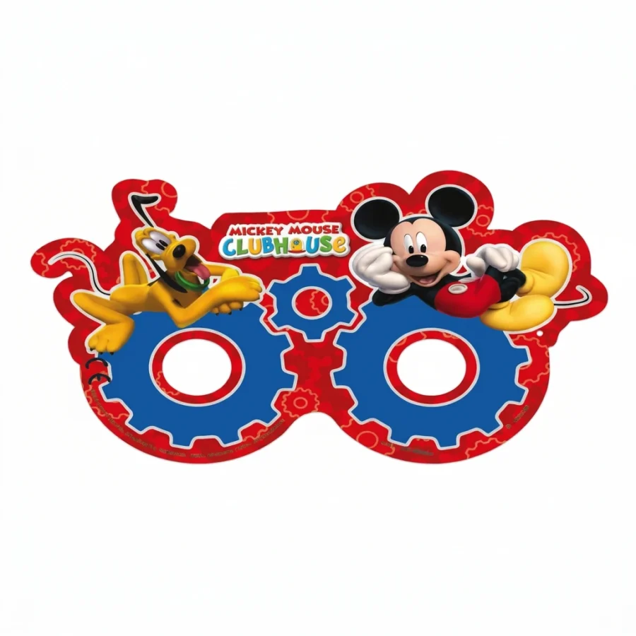 6 masques de fête MICKEY CLUB HOUSE