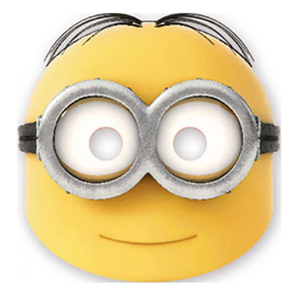 6 masques de fête MINIONS