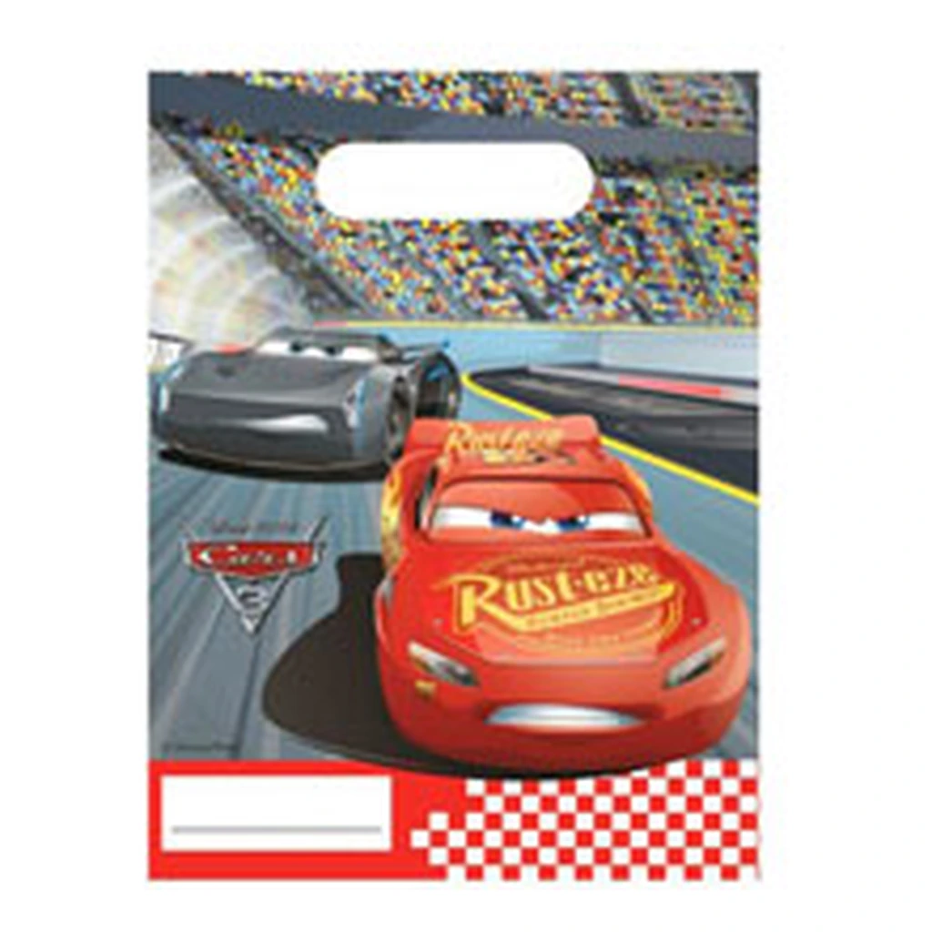 6 sacs à bonbon CARS3
