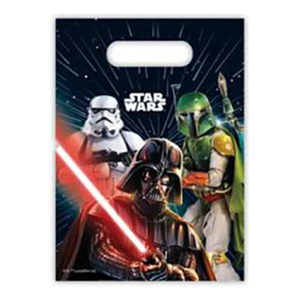 6 sacs à bonbons STAR WARS
