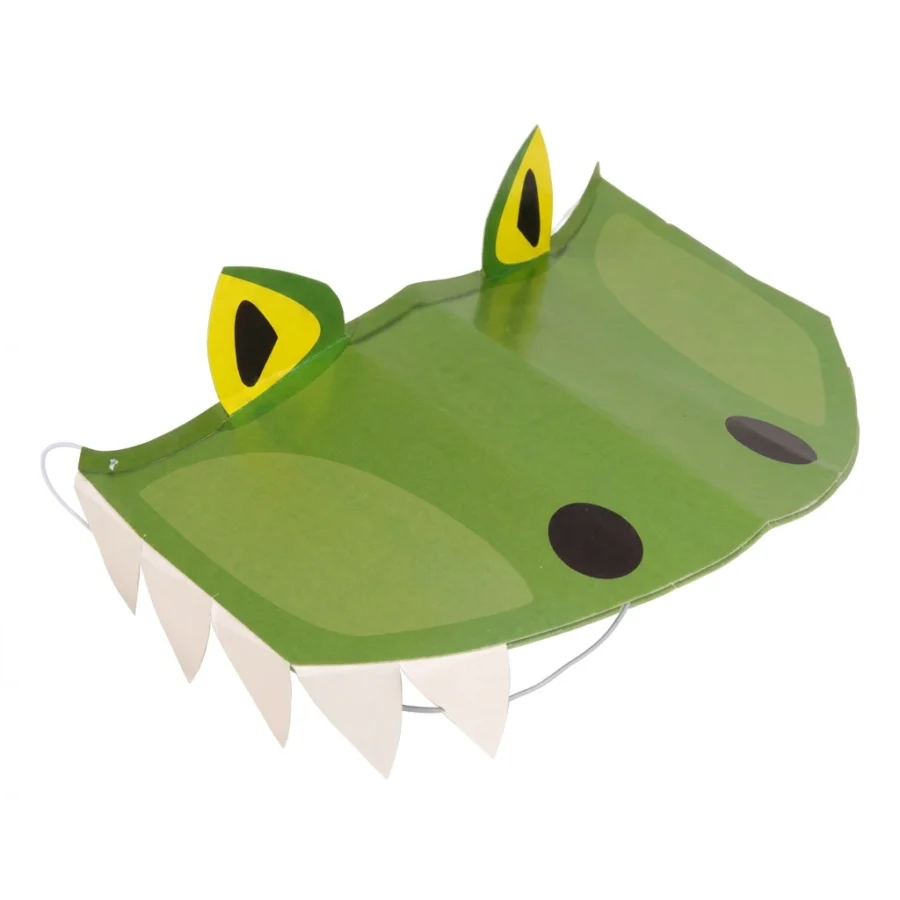 8 chapeaux de fête DINOSAURE