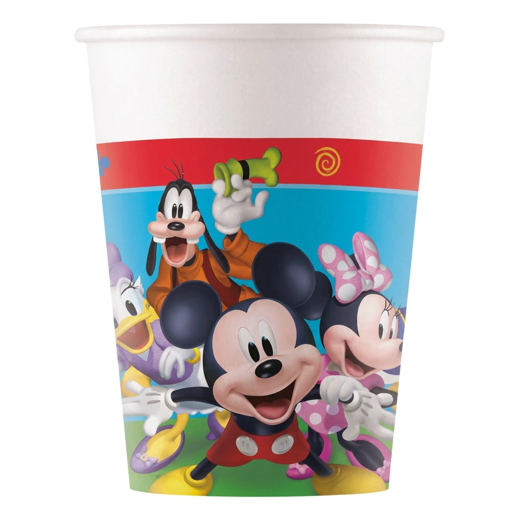 8 timbales à jeter MICKEY Rock the House