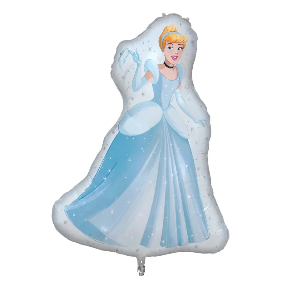 Ballon aluminium géant CENDRILLON PRINCESSES DISNEY (97cm)