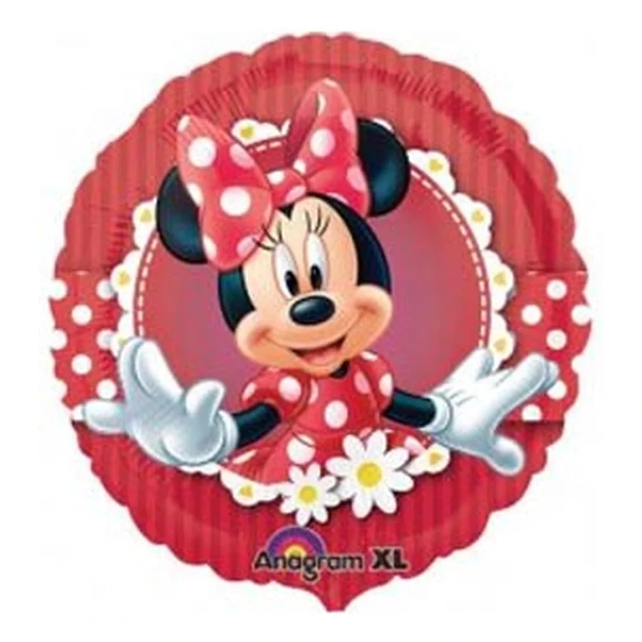 Ballon aluminium MINNIE (rouge)