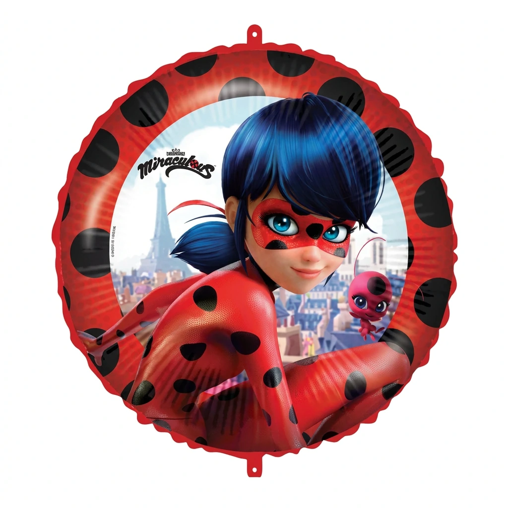 Ballon aluminium MIRACULOUS LADY BUG (46cm)