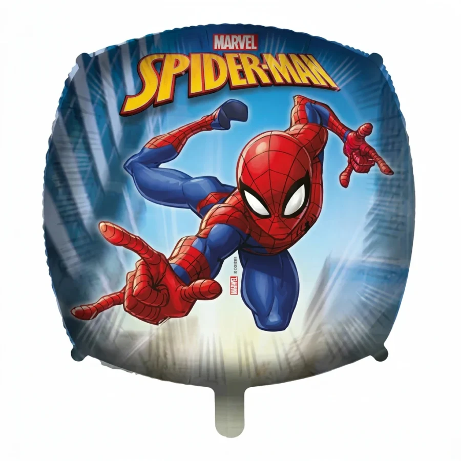 Ballon aluminium SPIDERMAN (46cm-bleu)