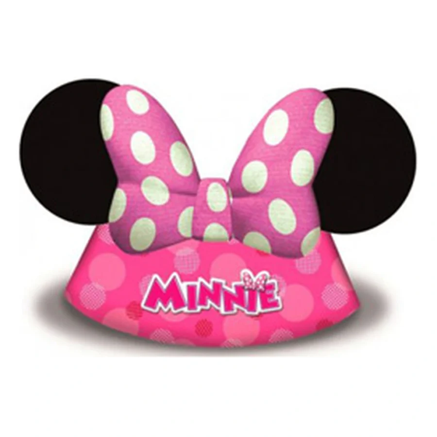 6 chapeaux de fête MINNIE Boutique