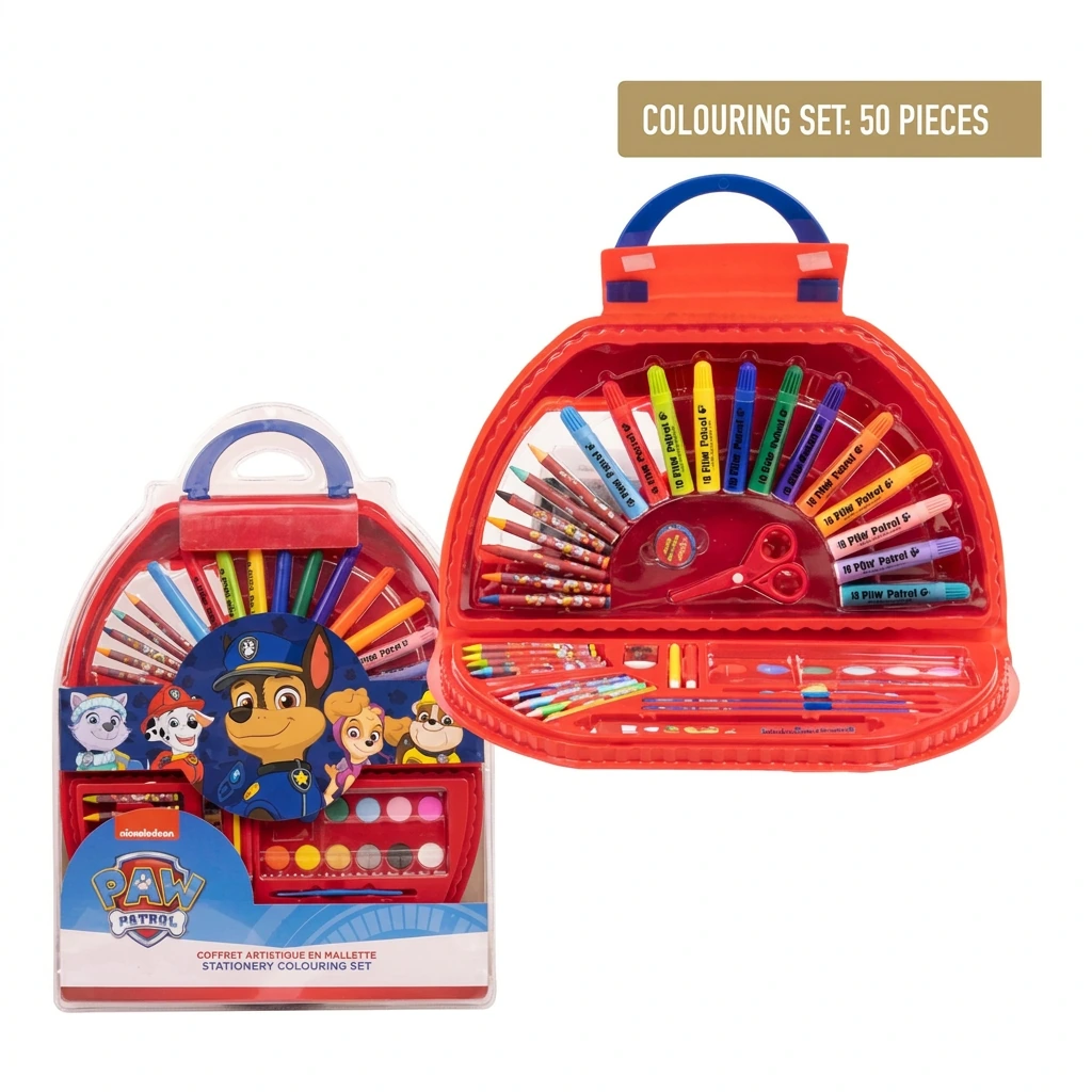 Coffret artistique en mallette PATPATROUILLE